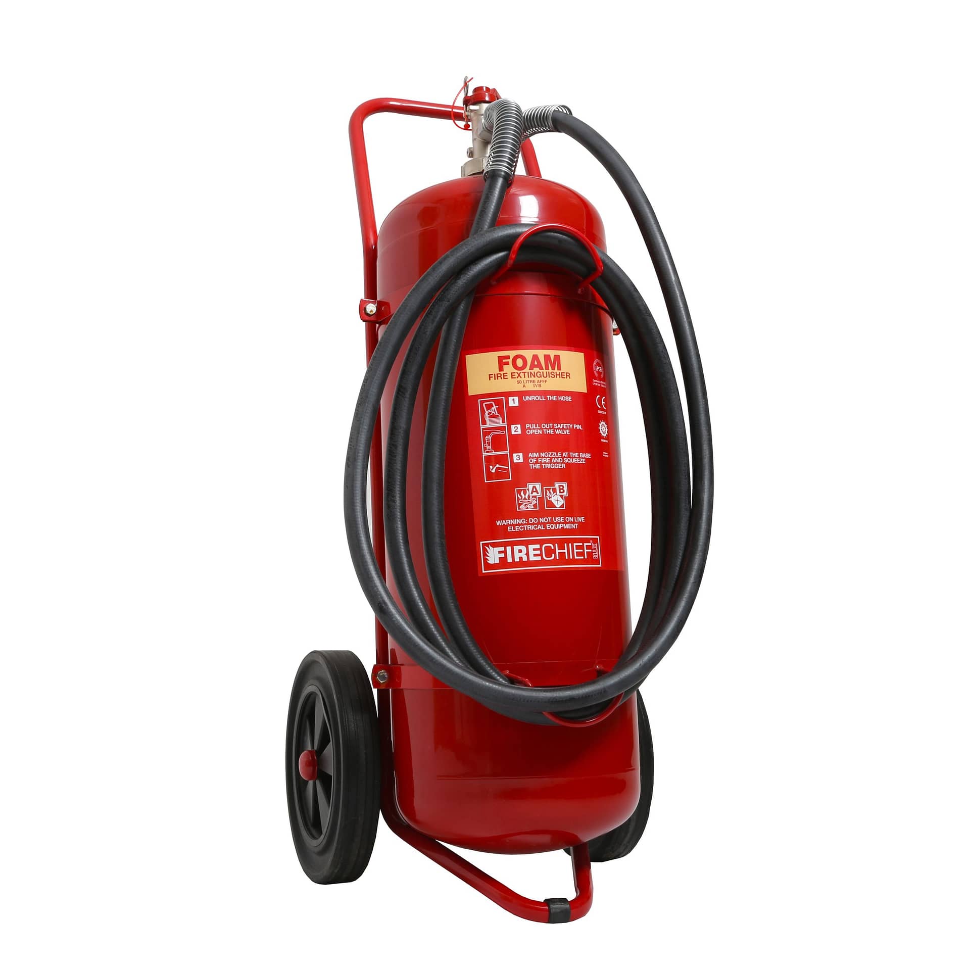 Firechief 50L Foam Extinguisher Fire And Security Wales